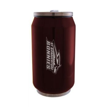 12 oz Can Shaped Stainless Steel Tumbler - St. Bonaventure Bonnies