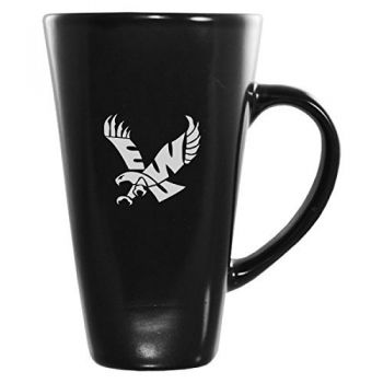 16 oz Square Ceramic Coffee Mug - Eastern Washington Eagles