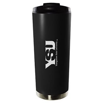 16 oz Vacuum Insulated Tumbler with Lid - Youngstown State Penguins