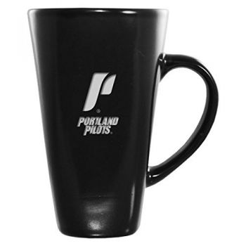 16 oz Square Ceramic Coffee Mug - Portland Pilots