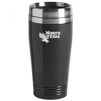 16 oz Vacuum Insulated Tumbler with Lid - North Texas Mean Green