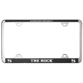 Stainless Steel License Plate Frame - Slippery Rock