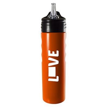24 oz Stainless Steel Sports Water Bottle - Colorado Love - Colorado Love