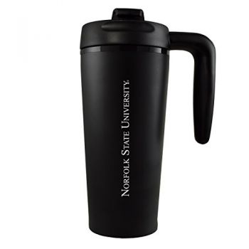 16 oz Insulated Tumbler with Handle - Norfolk State Spartans