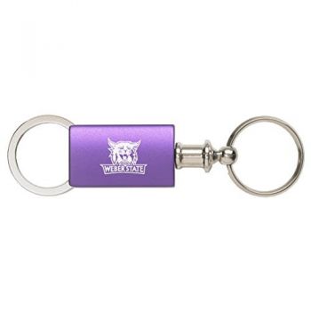 Detachable Valet Keychain Fob - Weber State Wildcats