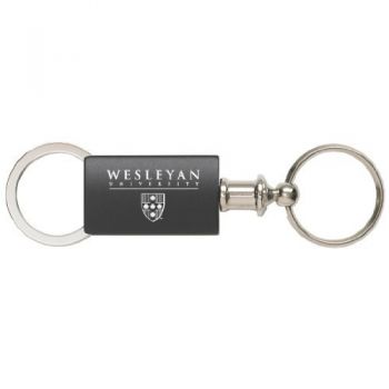 Detachable Valet Keychain Fob - Wesleyan University 