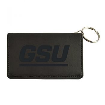 PU Leather Card Holder Wallet - Georgia State Panthers
