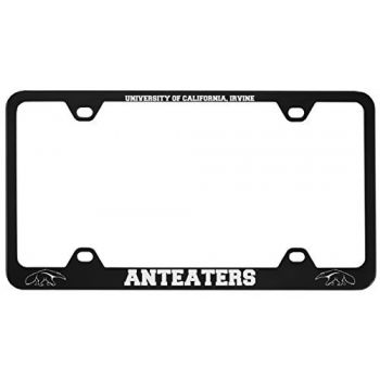 Stainless Steel License Plate Frame - UC Irvine Anteaters
