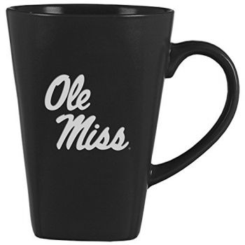 14 oz Square Ceramic Coffee Mug - Ole Miss Rebels