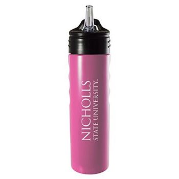 24 oz Stainless Steel Sports Water Bottle - Nicholls State Colonials