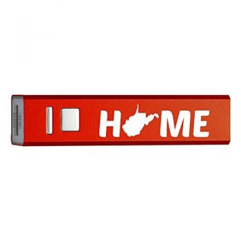 Quick Charge Portable Power Bank 2600 mAh - West Virginia Home Themed - West Virginia Home Themed
