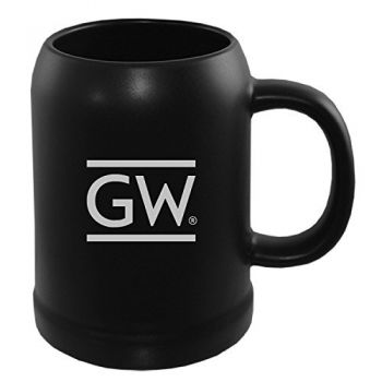 14 oz Square Ceramic Coffee Mug - GWU Colonials