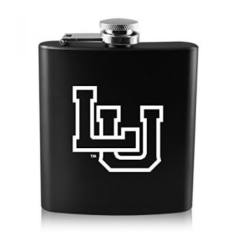 6 oz Stainless Steel Hip Flask - Lamar Big Red