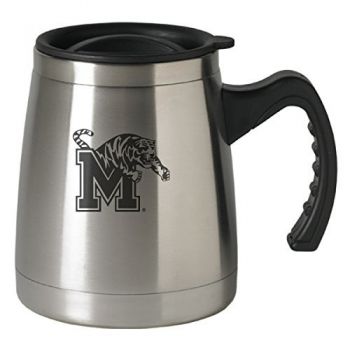 16 oz Stainless Steel Coffee Tumbler - Memphis Tigers