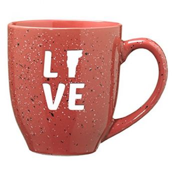 16 oz Ceramic Coffee Mug with Handle - Vermont Love - Vermont Love