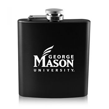 6 oz Stainless Steel Hip Flask - George Mason Patriots