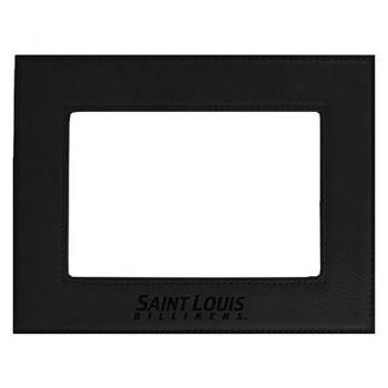 4 x 6 Velour Leather Picture Frame - St. Louis Billikens
