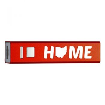 Quick Charge Portable Power Bank 2600 mAh - Ohio Home Themed - Ohio Home Themed
