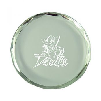 Crystal Paper Weight - Mississippi Valley State Bulldogs