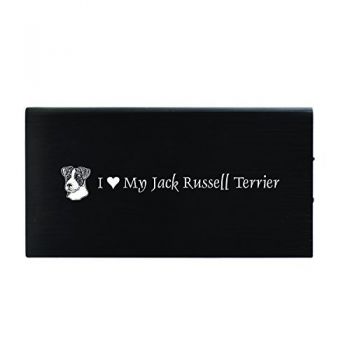 Quick Charge Portable Power Bank 8000 mAh  - I Love My Jack Russel Terrier