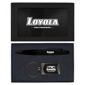 Prestige Pen and Keychain Gift Set - Loyola Maryland Greyhounds