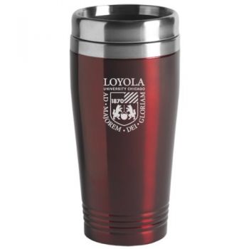 16 oz Stainless Steel Insulated Tumbler - Loyola Ramblers