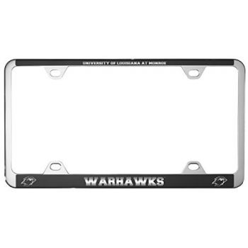 Stainless Steel License Plate Frame - ULM Warhawk