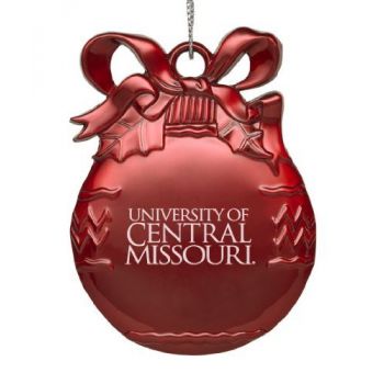 Pewter Christmas Bulb Ornament - UCM Mules