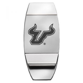 Stainless Steel Money Clip - South Florida Bulls