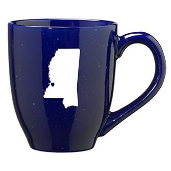 16 oz Ceramic Coffee Mug with Handle - I Heart Mississippi - I Heart Mississippi