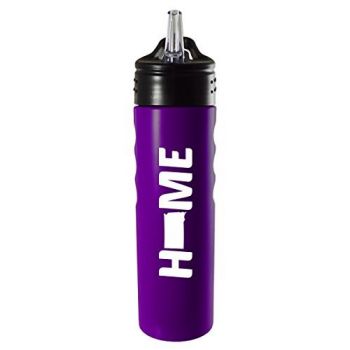 24 oz Stainless Steel Sports Water Bottle - South Dakota Home Themed - South Dakota Home Themed