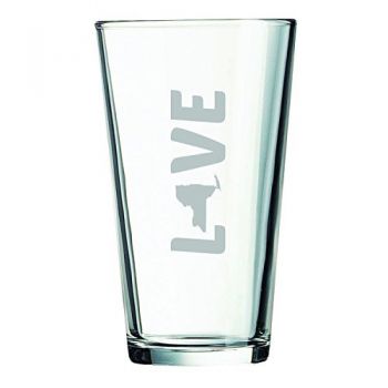 16 oz Pint Glass  - New York Love - New York Love