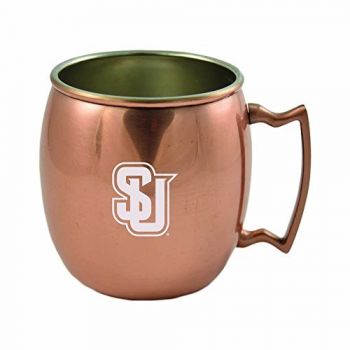 16 oz Stainless Steel Copper Toned Mug - Seattle Red Hawks