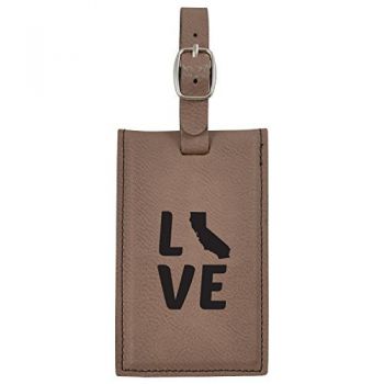 Travel Baggage Tag with Privacy Cover - California Love - California Love