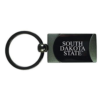 Heavy Duty Gunmetal Keychain - South Dakota State Jackrabbits