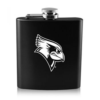 6 oz Stainless Steel Hip Flask - Illinois State Redbirds