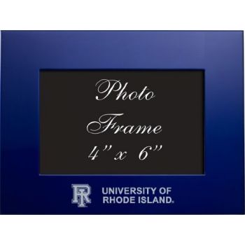 4 x 6  Metal Picture Frame - Rhode Island Rams