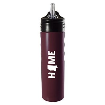 24 oz Stainless Steel Sports Water Bottle - Mississippi Home Themed - Mississippi Home Themed