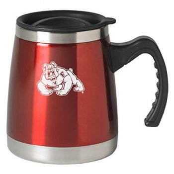16 oz Stainless Steel Coffee Tumbler - Fresno State Bulldogs