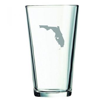 16 oz Pint Glass  - I Heart Florida - I Heart Florida