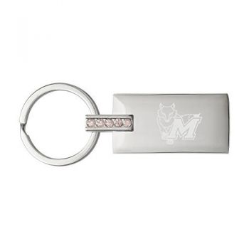 Jeweled Keychain Fob - Marist Red Foxes