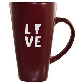 16 oz Square Ceramic Coffee Mug - Vermont Love - Vermont Love