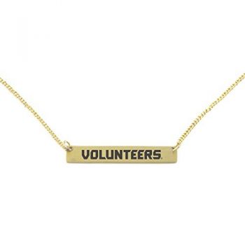 Brass Bar Bracelet - Tennessee Volunteers