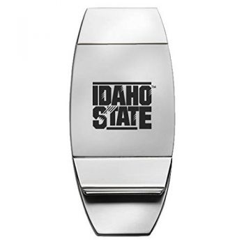 Stainless Steel Money Clip - Idaho State Bengals