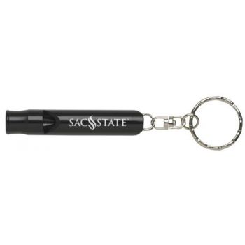 Emergency Whistle Keychain - Sacramento State Hornets