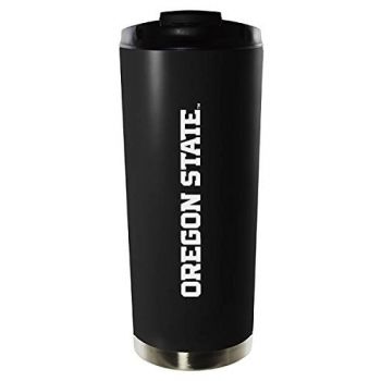 16 oz Vacuum Insulated Tumbler with Lid - Oregon State Beavers