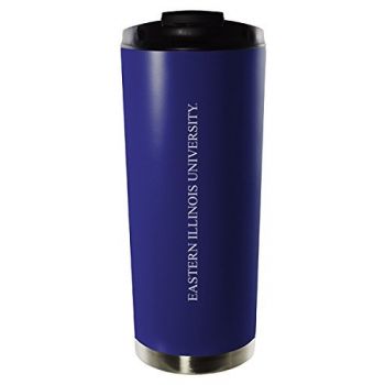 16 oz Vacuum Insulated Tumbler with Lid - Eastern Illinois Panthers