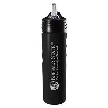 24 oz Stainless Steel Sports Water Bottle - SUNY Buffalo Bengals