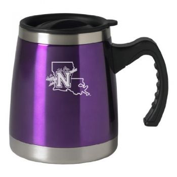 16 oz Stainless Steel Coffee Tumbler - Northwestern State Demons