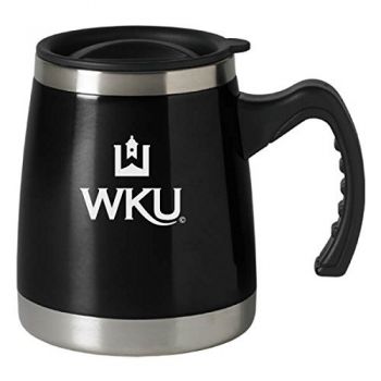 16 oz Stainless Steel Coffee Tumbler - Western Kentucky Hilltoppers